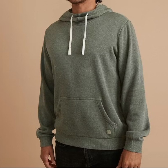 Marine Layer Green Hooded Cowl Neck Long Sleeve Pullover Size L - Picture 2 of 11